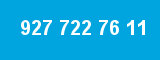 927 722 76 11